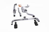 VW Scirocco R - Non-Resonated Turbo-Back Exhaust System with Hi-Flow Sports Catalyst