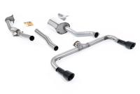 VW Scirocco R - Non-Resonated Turbo-Back Exhaust System with Catalyst Delete