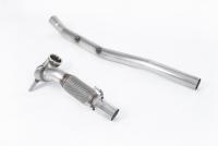Large Bore Downpipe with Catalyst Delete - For Milltek Cat-Back (Audi/Seat/VW)