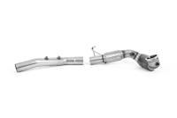 Large Bore Downpipe with Race Cat - For Milltek OPF-Back (Seat/Skoda/VW)