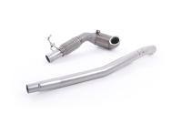 Stainless Steel Cast Downpipe with Race Cat - For OE Cat-Back (Audi/Seat/VW)