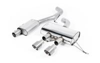 VW Golf R Mk6 - Resonated (Quieter) Cat-Back Race Exhaust System