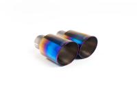 Burnt Titanium GT (round) 80 Exhaust Tip, Standard - MSTIP220