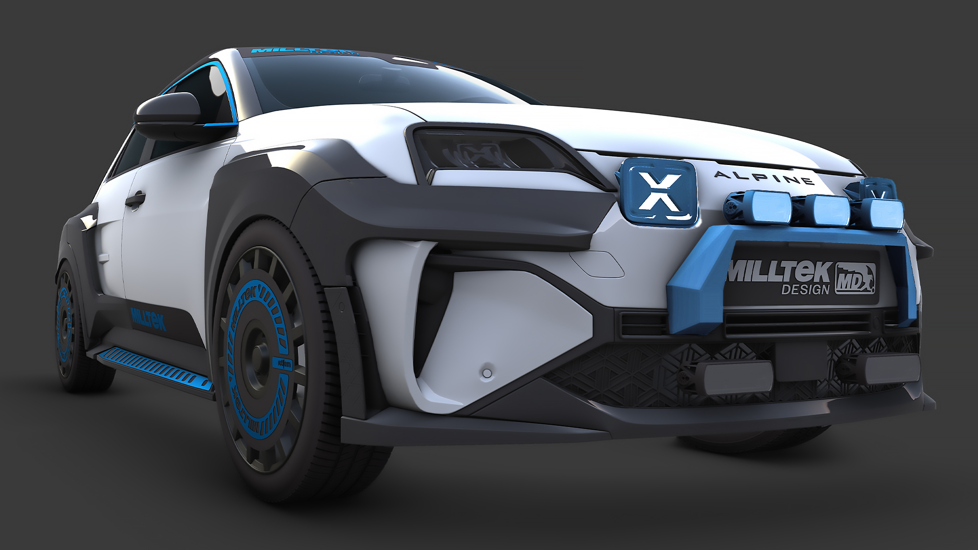 Front DRL detail