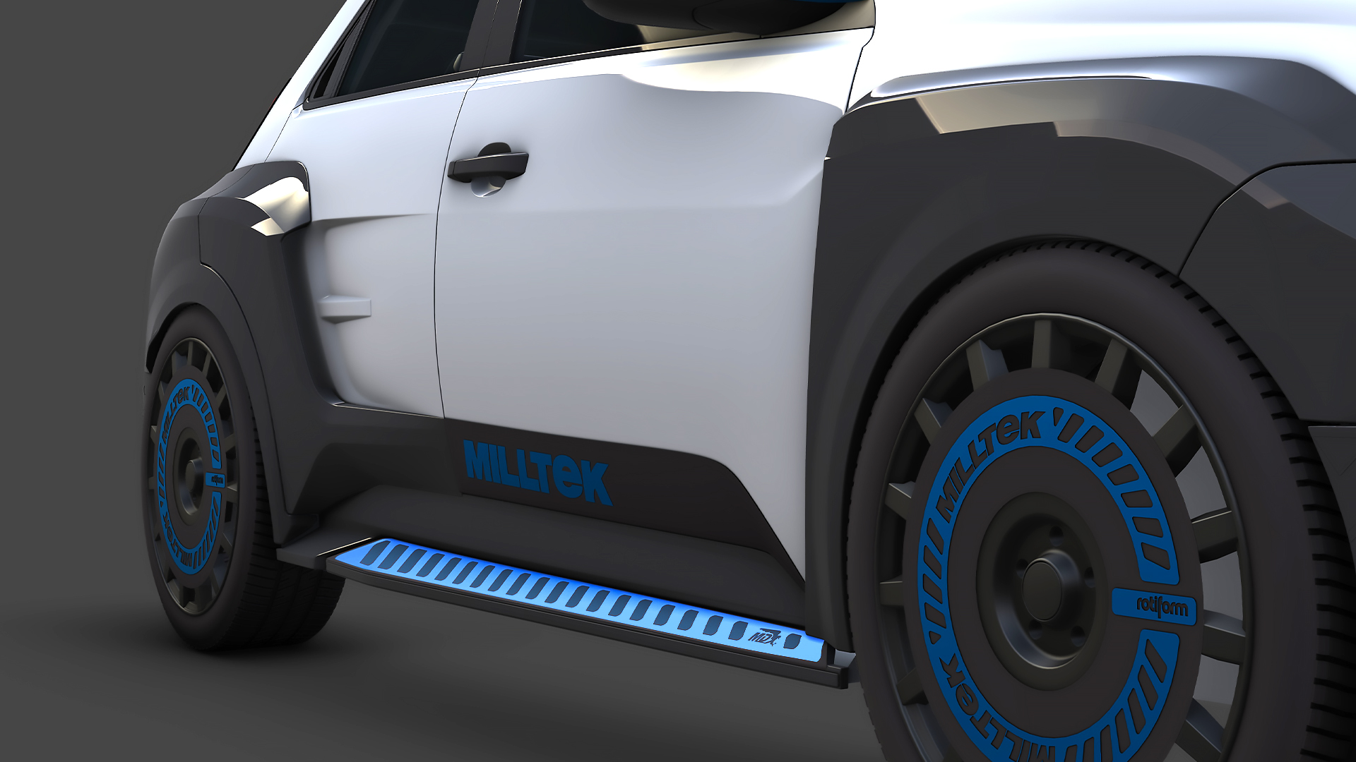 Side skirt detail