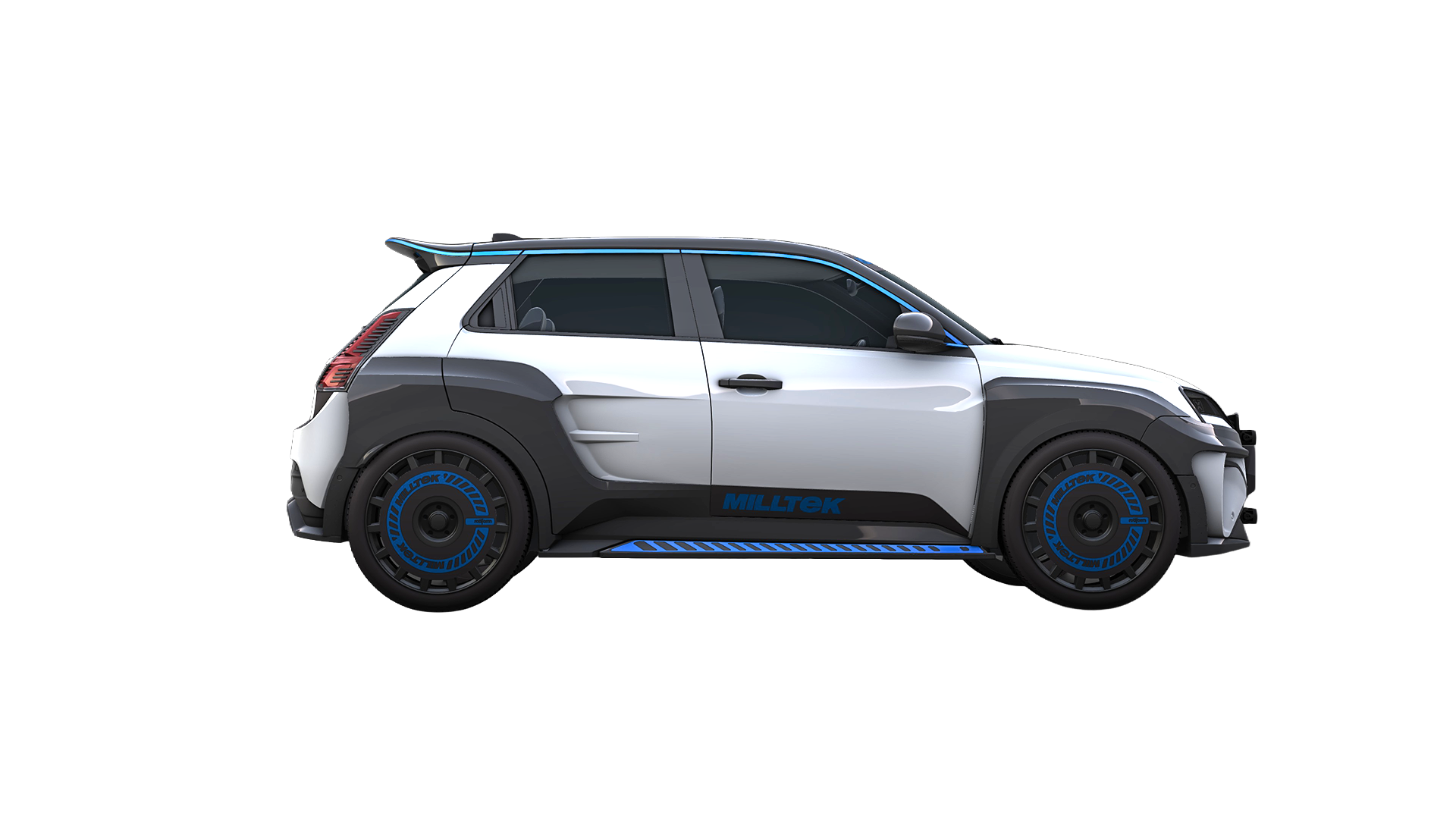 Alpine A290 / Renault 5 wide body side profile